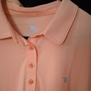 Peach Polo Shirt for Men - Classic Short-Sleeve